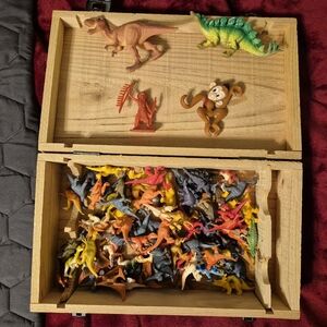 Big Dinosaur Toy Bundle Resin?